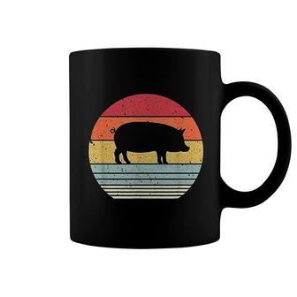Pig Retro Style Coffee Mug | Mazezy