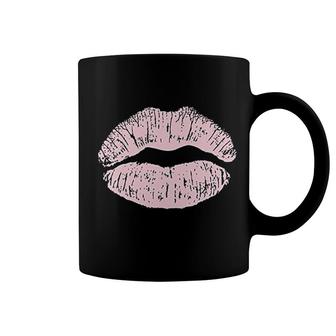 Pink Kiss Lips Sexy Pout Lipstick Coffee Mug - Thegiftio UK