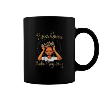 Pisces Queens Are Born In February 19 March 20 Coffee Mug - Thegiftio UK