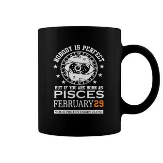 Pisces Zodiac For February 29 Leap Year Day Birthday Gift Coffee Mug | Mazezy