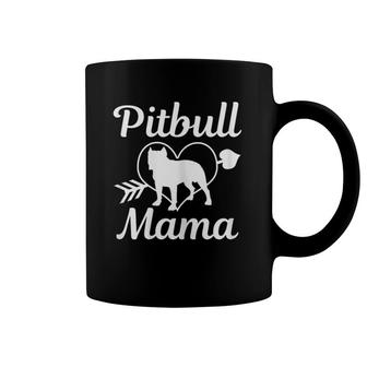 Pitbull Mama Pitbull Mom Funny Cute Dog Mother's Day Gift Coffee Mug | Mazezy