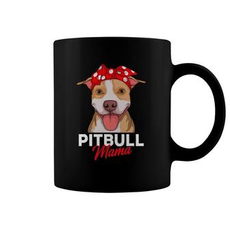 Pittie Mama Pitbull Dog Mom Funny Mother's Day Gifts Coffee Mug | Mazezy