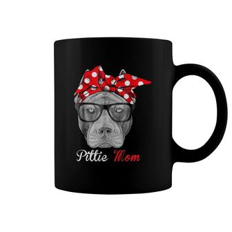 Pittie Mom For Pitbull Dog Lovers-Mothers Day Gift Coffee Mug | Mazezy