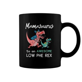 Pku Awareness Mamasaurus Dinosaur Gift Coffee Mug | Mazezy