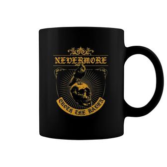 Poe Nevermore Quoth Raven Literature Gothic For A Book Nerd Coffee Mug | Mazezy
