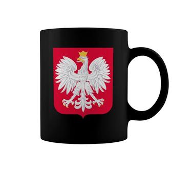 Poland Eagle Polish Flag Tee Coffee Mug | Mazezy