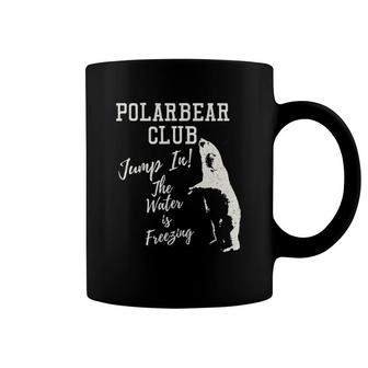Polar Bear Club Freezing Water Vintage Distressed Coffee Mug | Mazezy