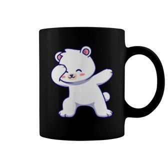 Polar Bear Dabbing Funny Dabbing Cute Animals Coffee Mug | Mazezy