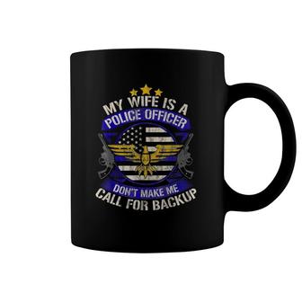 Police Officer Wife Proud Cop Husband Mothers Day Coffee Mug | Mazezy