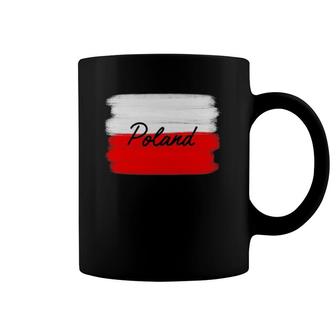 Polish Flag Poland Patriotic Colors Great Heritage Coffee Mug | Mazezy
