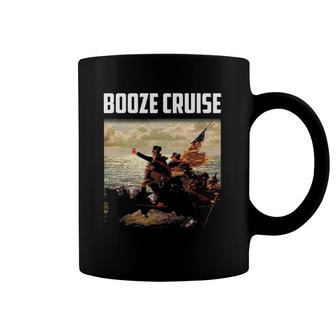 Political Party Booze Cruise Shades & Red Cups Coffee Mug | Mazezy CA