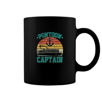Pontoon Captain Funny Boaters Or Boat Driving Lovers Gift Coffee Mug - Thegiftio UK