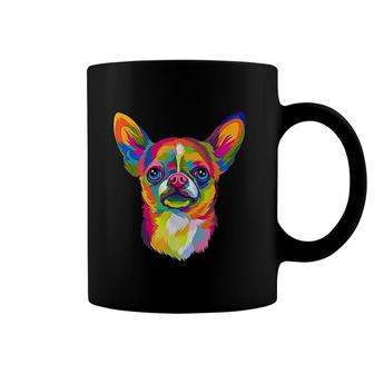 Pop Art Chihuahua Cute Paw Pet Gift Coffee Mug | Mazezy