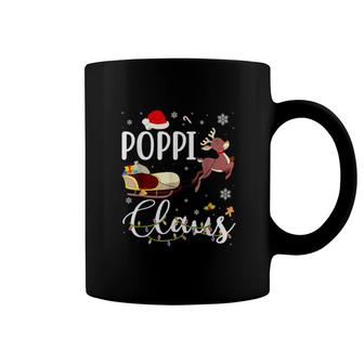 Poppi-Claus-Funny-Poppi-Christmas-Gift-Reindeer-Christmas Coffee Mug | Mazezy