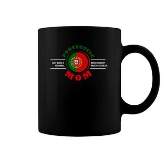 Portuguese Mom Cool Portugal Mother T For Women Coffee Mug | Mazezy