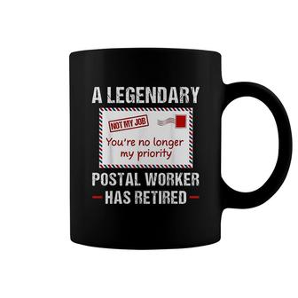 Postal Worker Retired Postman Retirement Carrier Mail Coffee Mug - Thegiftio UK