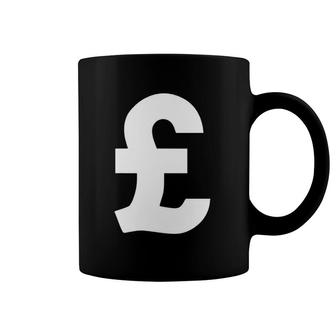 Pound Symbol Currency Gift Coffee Mug | Mazezy