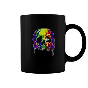 Pride Lgbtq Candle Sugar Skull Gay Pride Coffee Mug - Thegiftio