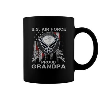Pride Us Army I'm A Proud Air Force Grandpa Coffee Mug | Mazezy