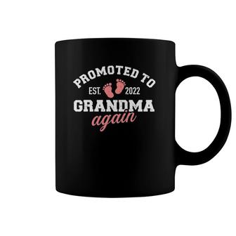 Promoted To Grandma 2022 Again Coffee Mug | Mazezy