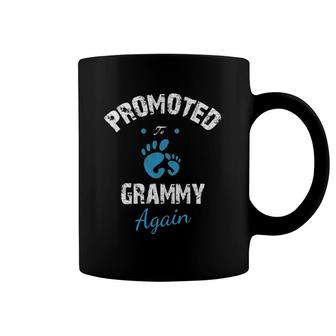 Promoted To Grandma Again 2021 Soon To Be Grammy Gift Coffee Mug | Mazezy