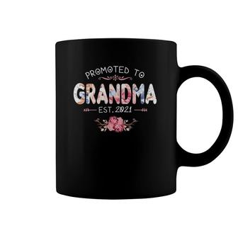 Promoted To Grandma Est 2020 First New Mother's Day Grandma Coffee Mug