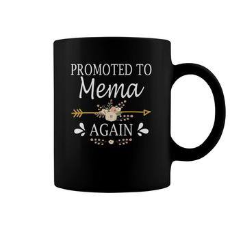Promoted To Mema Again  Mothers Day Gifts Coffee Mug
