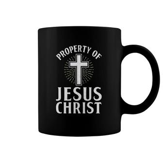Property Of Jesus Christ God Religious Coffee Mug | Mazezy