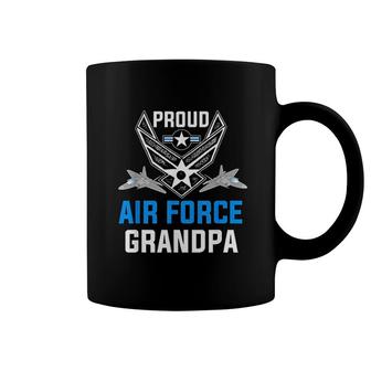 Proud Air Force Grandpa Coffee Mug | Mazezy