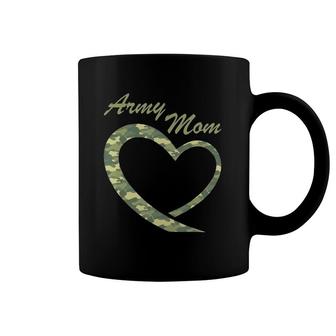 Proud Army Mom Gift Military Mother Camouflage Apparel Coffee Mug | Mazezy