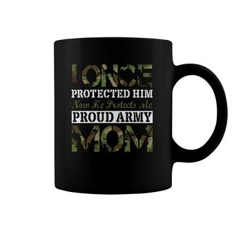 Proud Army Mom Military Soldier Mama Cute Mother's Day Coffee Mug | Mazezy