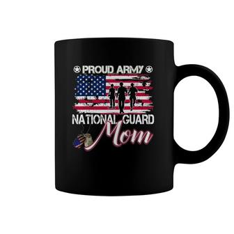 Proud Army National Guard Mom Usa Hear Mothers Day Coffee Mug | Mazezy