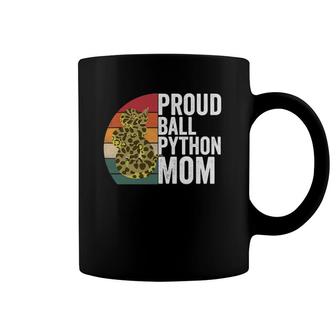 Proud Ball Python Mom Snake Apparel Reptile Quote Coffee Mug | Mazezy