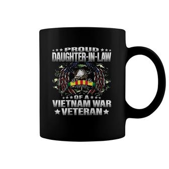 Proud Daughter In Law Of A Vietnam War Veteran Vet's Family Coffee Mug | Mazezy