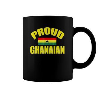 Proud Ghanaian With Ghana Flag In Heart Ghana Gifts Coffee Mug | Mazezy