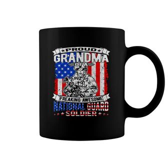 Proud Grandma Of A National Guard Soldier Army Grandmother Coffee Mug | Mazezy