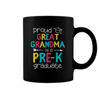 Proud Great Grandmother Preschool Family Matching Graduation Coffee Mug | Mazezy