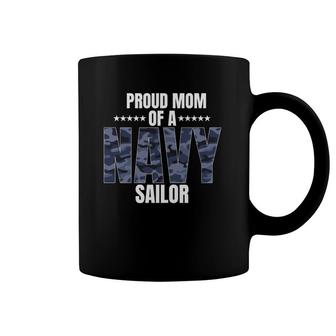 Proud Mom Of A Navy Sailor Veterans Day Coffee Mug | Mazezy DE