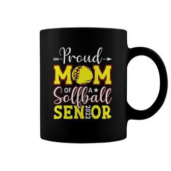 Proud Mom Of A Softball Senior 2022 Ver2 Coffee Mug | Mazezy