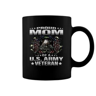 Proud Mom Of A Us Army Veteran Military Vet's Mother Coffee Mug | Mazezy
