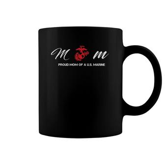 Proud Mom Of A Us Marine Coffee Mug | Mazezy DE