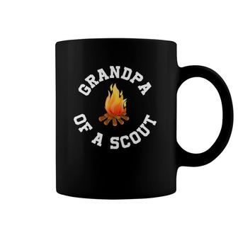 Proud Scout Grandpa I Scout Grandfather Gift Coffee Mug | Mazezy