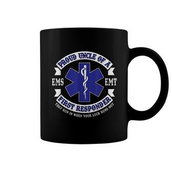 Proud Uncle First Responder Ems Emt Gift Coffee Mug | Mazezy