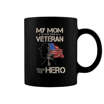 Proud Veteran Mom Mother Mama Veterans Day 2021 Coffee Mug | Mazezy