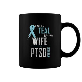 Ptsd Awareness My Wife Warrior Coffee Mug | Mazezy