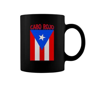 Puerto Rican Cabo Rojo Puerto Rico Flag Coffee Mug | Mazezy