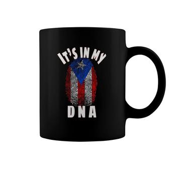Puerto Rican Girl It's In My Dna Puerto Rico Rican Flag Coffee Mug | Mazezy