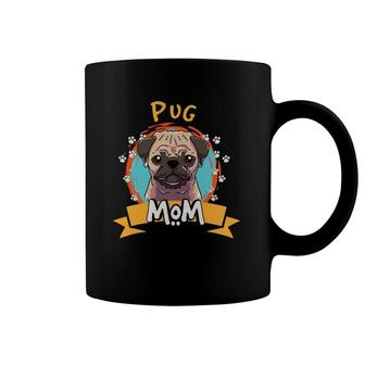 Pug Dog Mom Mother Cute Coffee Mug | Mazezy