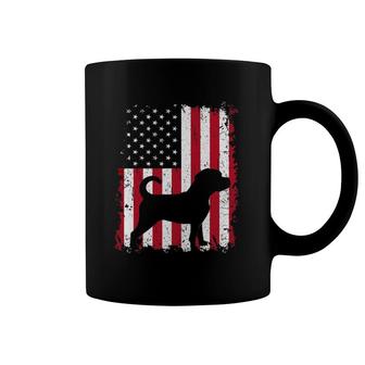 Puggle 4Th Of July Patriotic American Usa Flag Gift Coffee Mug | Mazezy