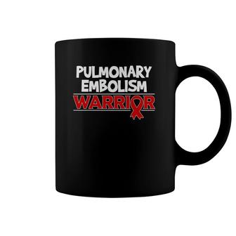 Pulmonary Embolism Awareness Ribbon - Pe Survivor Coffee Mug | Mazezy